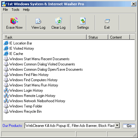  Internet Washer Pro Screenshot